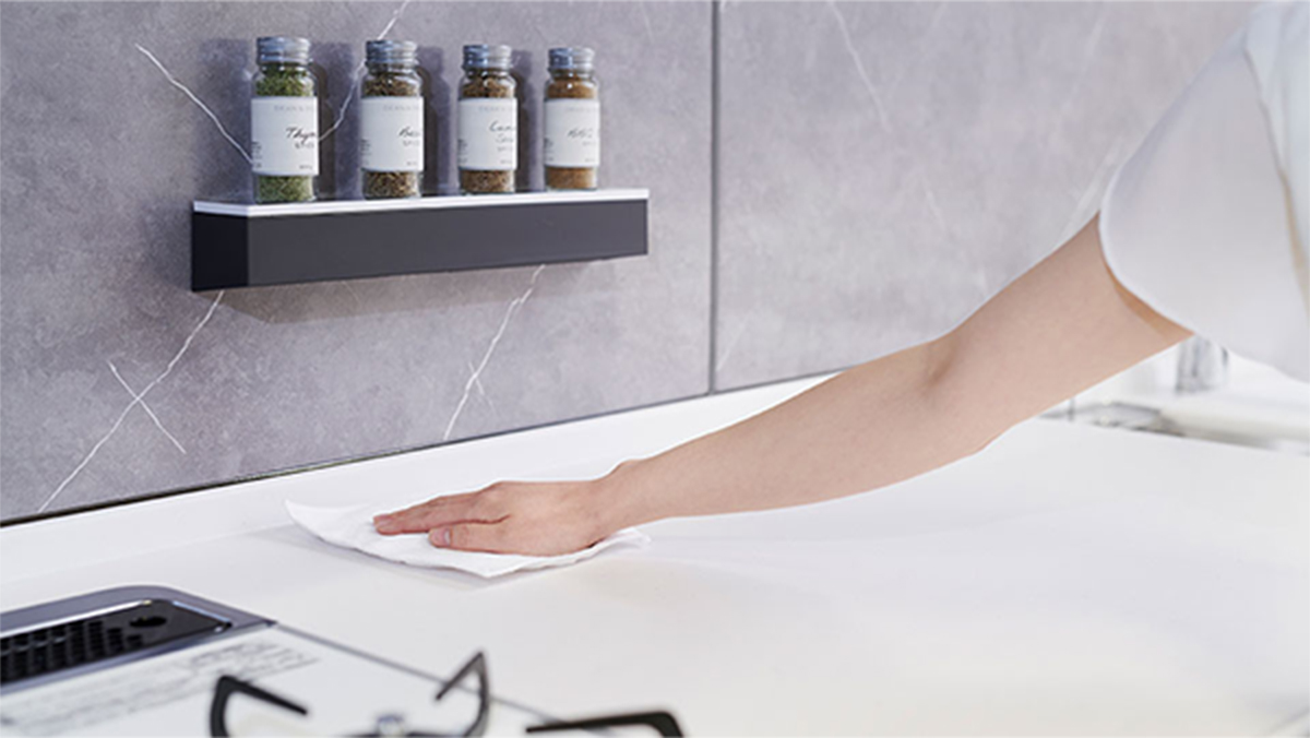 輕鬆清潔,一直保持乾淨